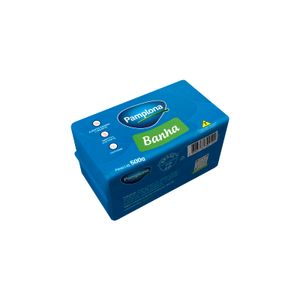 Banha Suina Pacote 500g Pamplona - Caixa 15 Kg