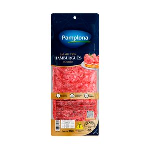 Salame Tp Hamburguês Fatiado 100g Pamplona - Caixa 1,2 Kg
